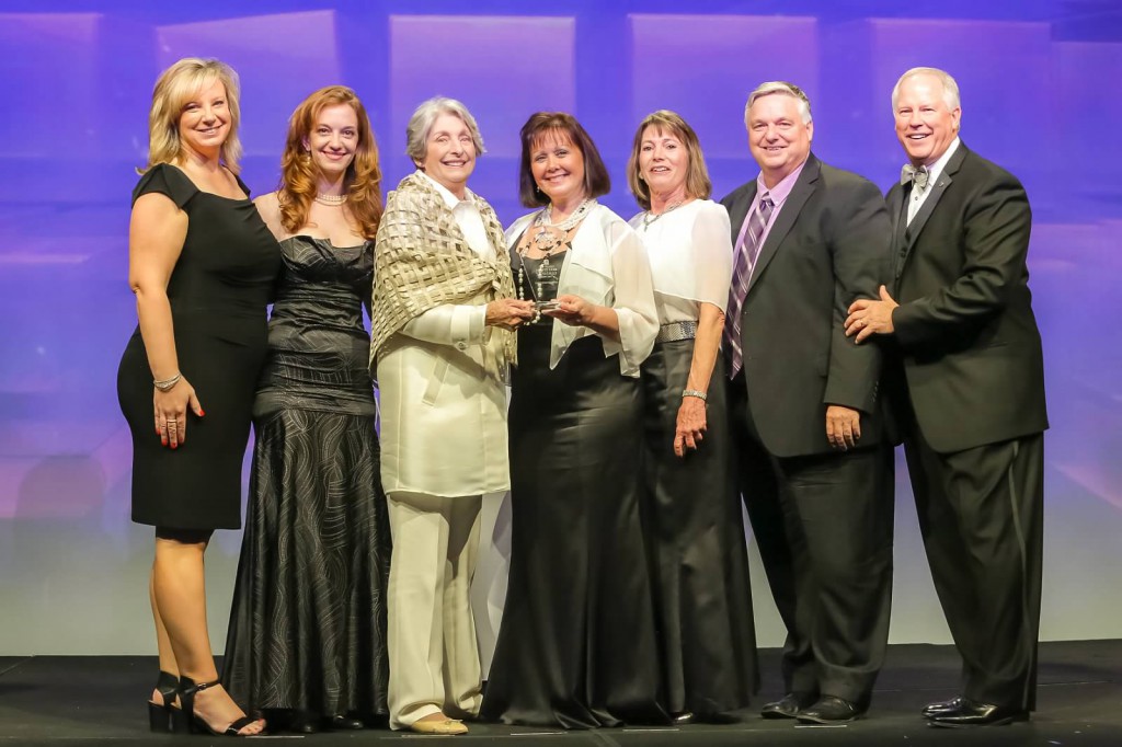 Michael Saunders & Company's Relocation Division was honored at the LeadingRE Awards Gala.