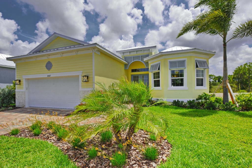 Antiqua model home
