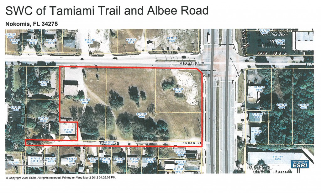 Aerial SWC 41 and Albee Road