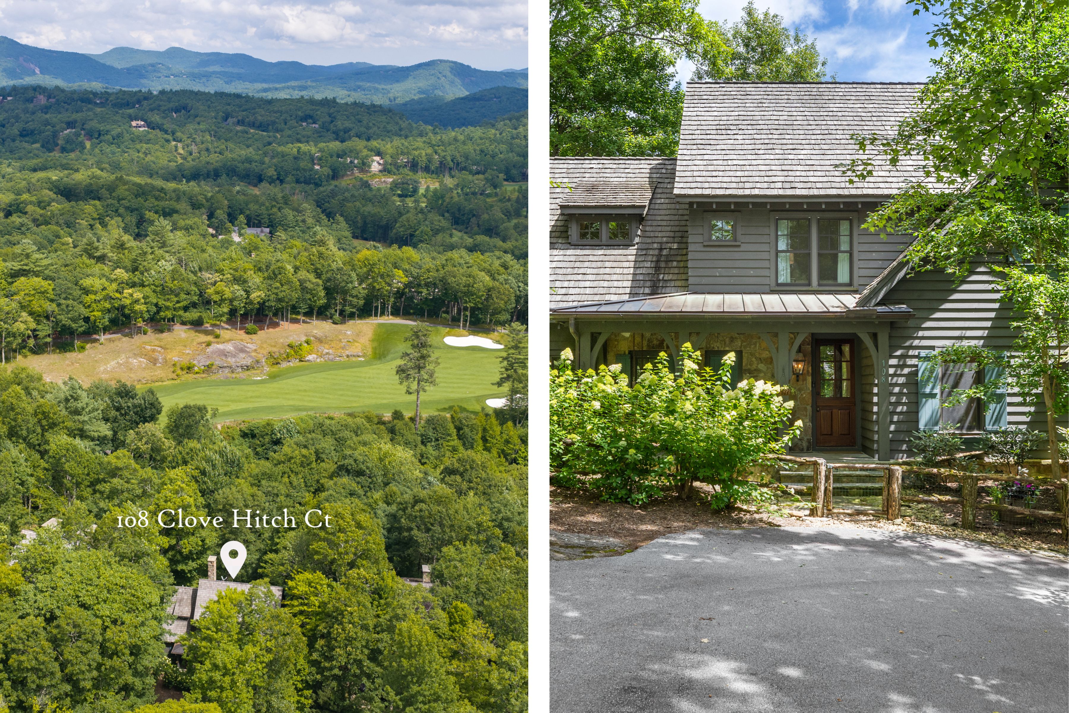 108 Clove Hitch Court, aerial view and exterior in Mountaintop Golf & Lake Club