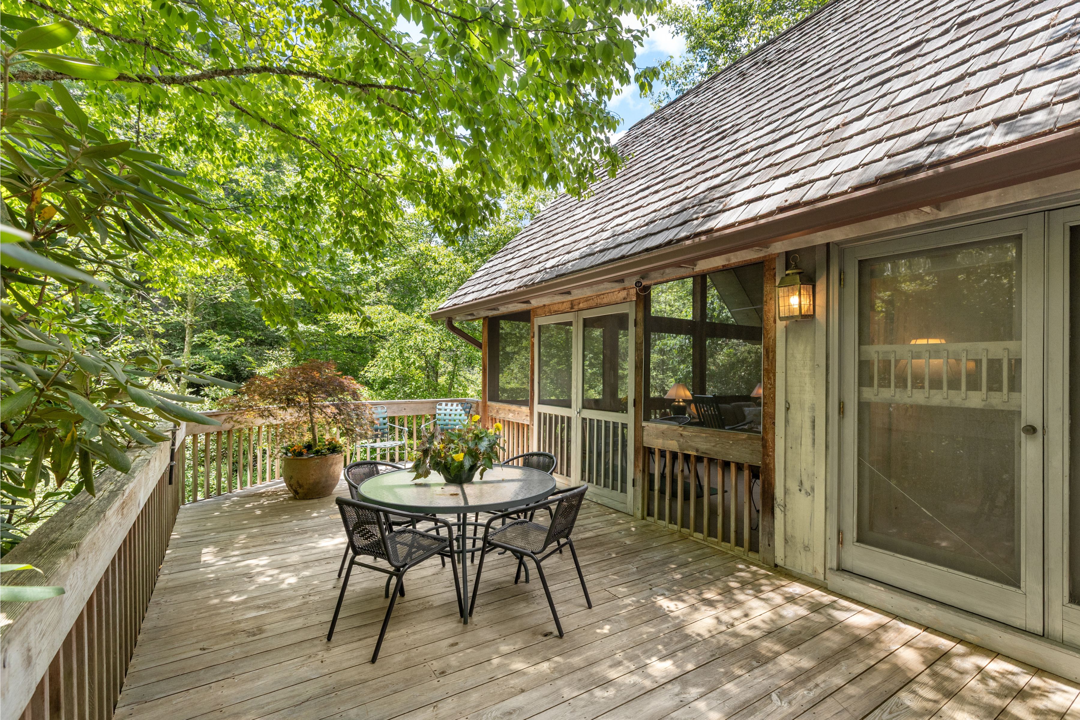 Open deck at 140 Wildflower Drive