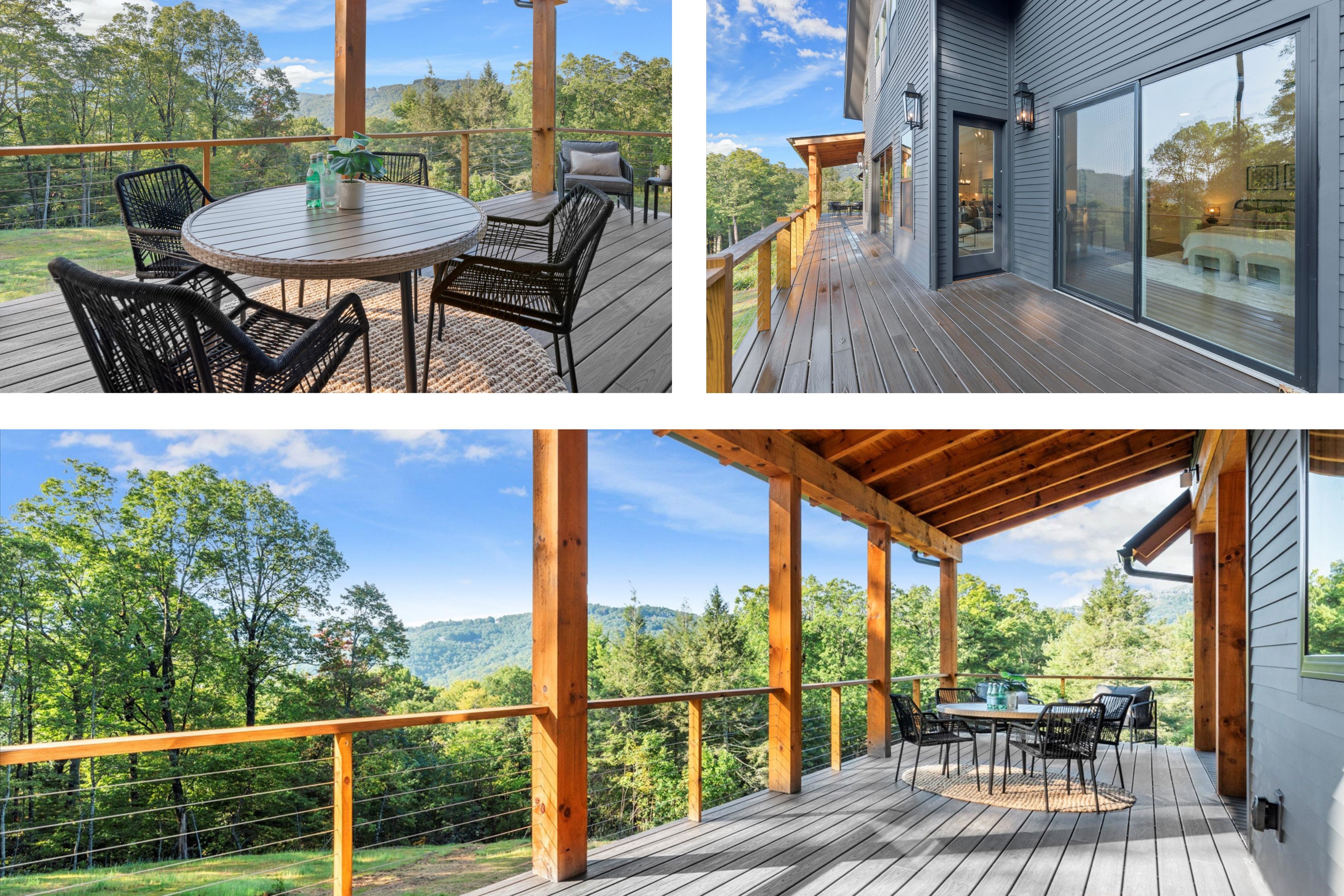 Exterior gardens and pathways