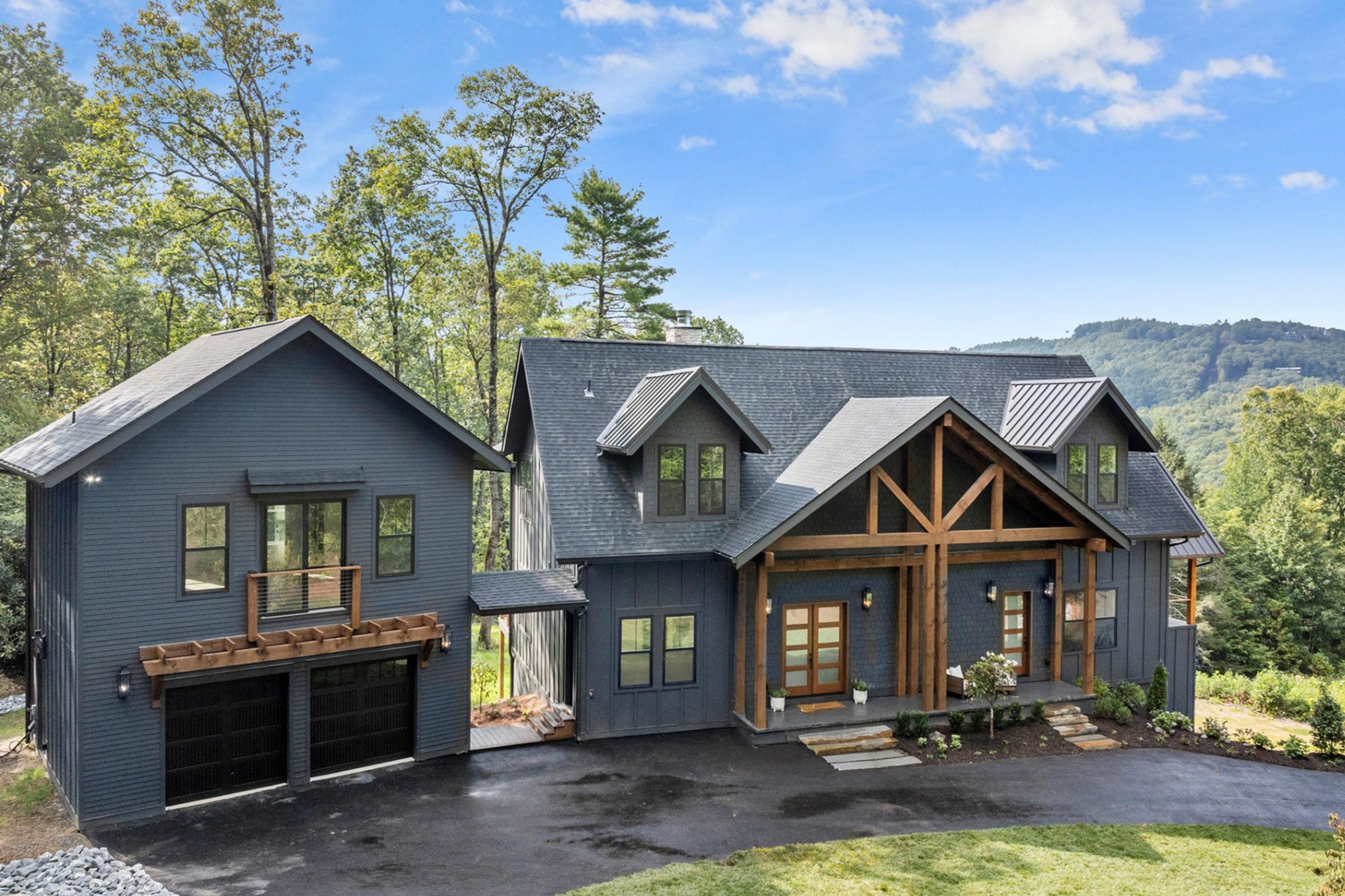 Exterior gardens and pathways