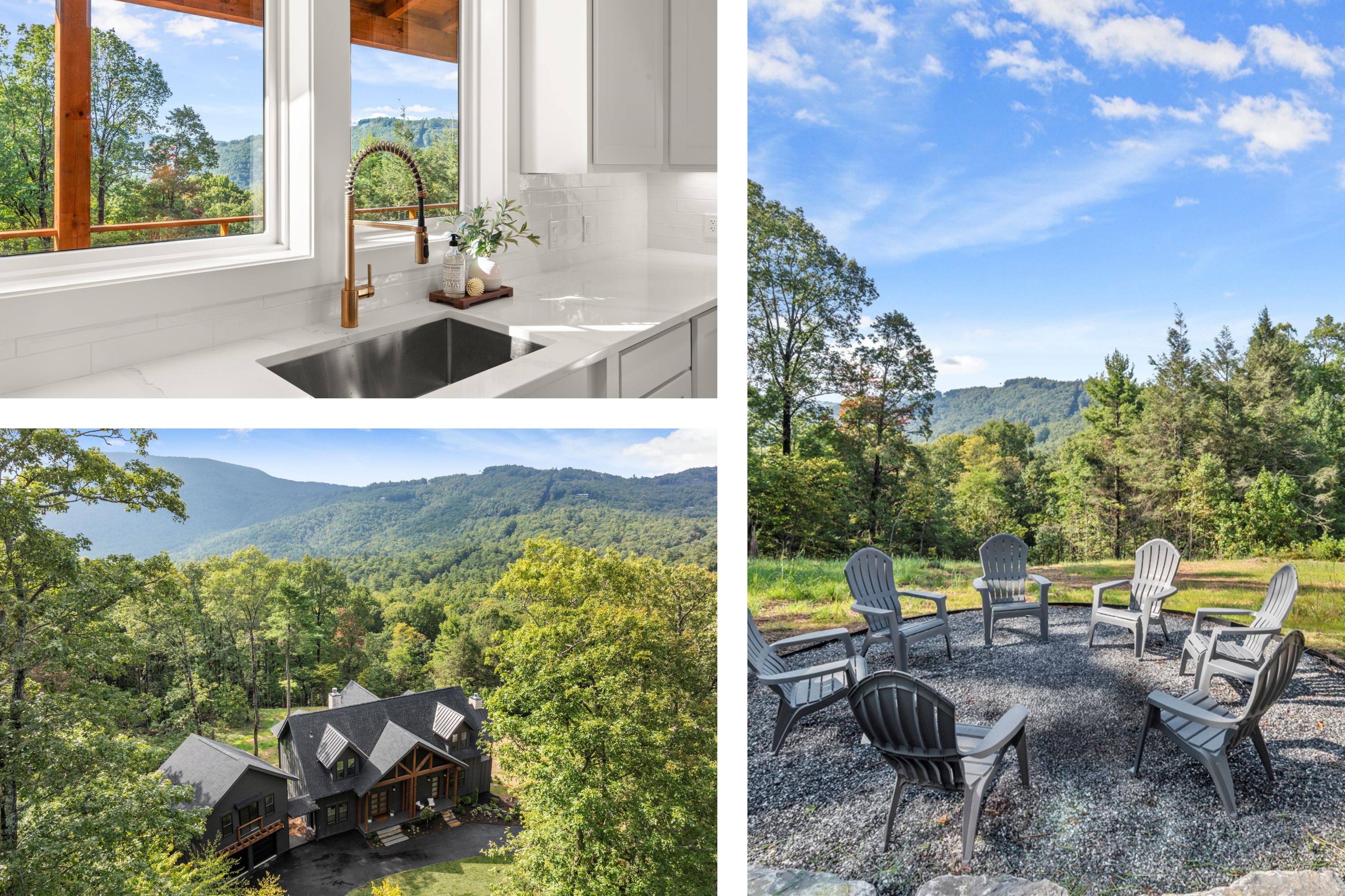 Exterior gardens and pathways