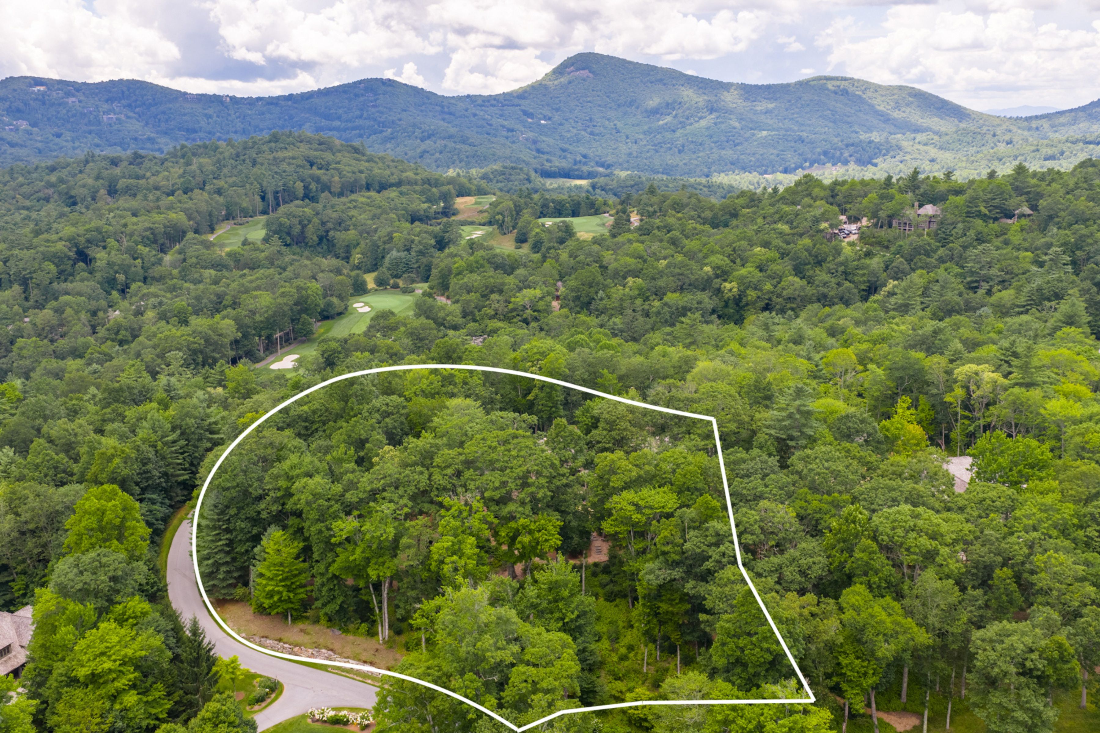 Mountain views and property