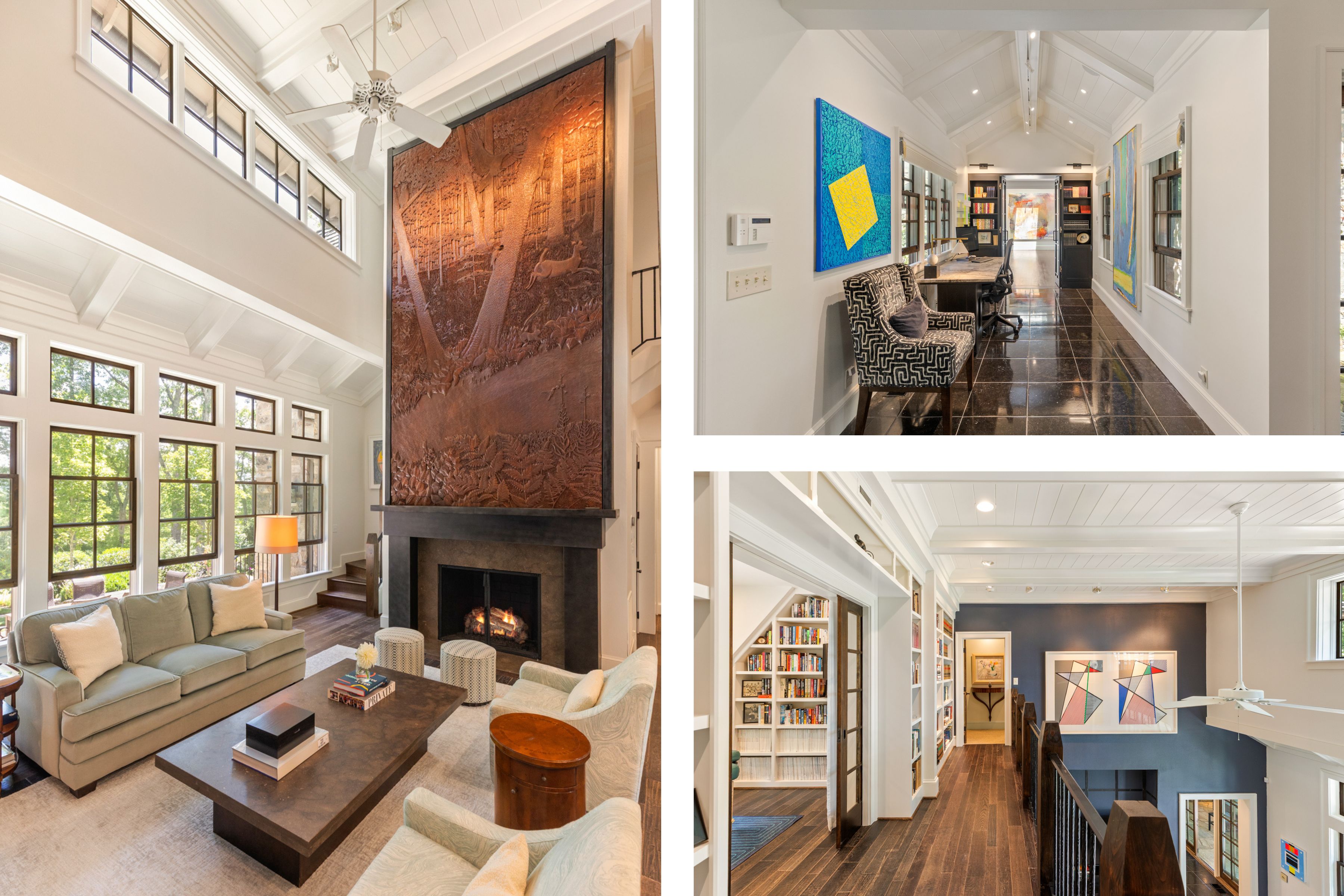 Great room and interior spaces