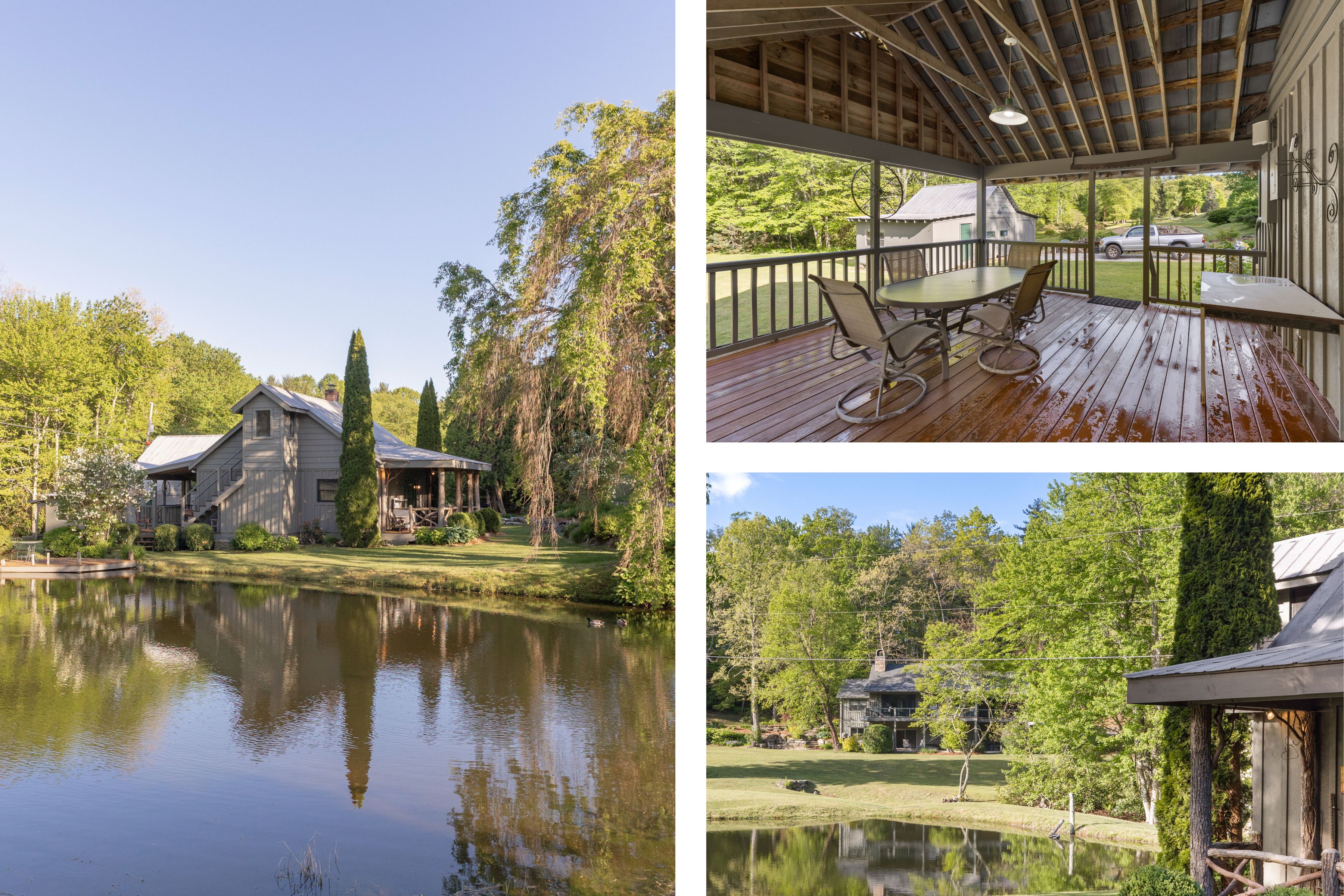 567 Lloyd Hooper Road cottage pond views