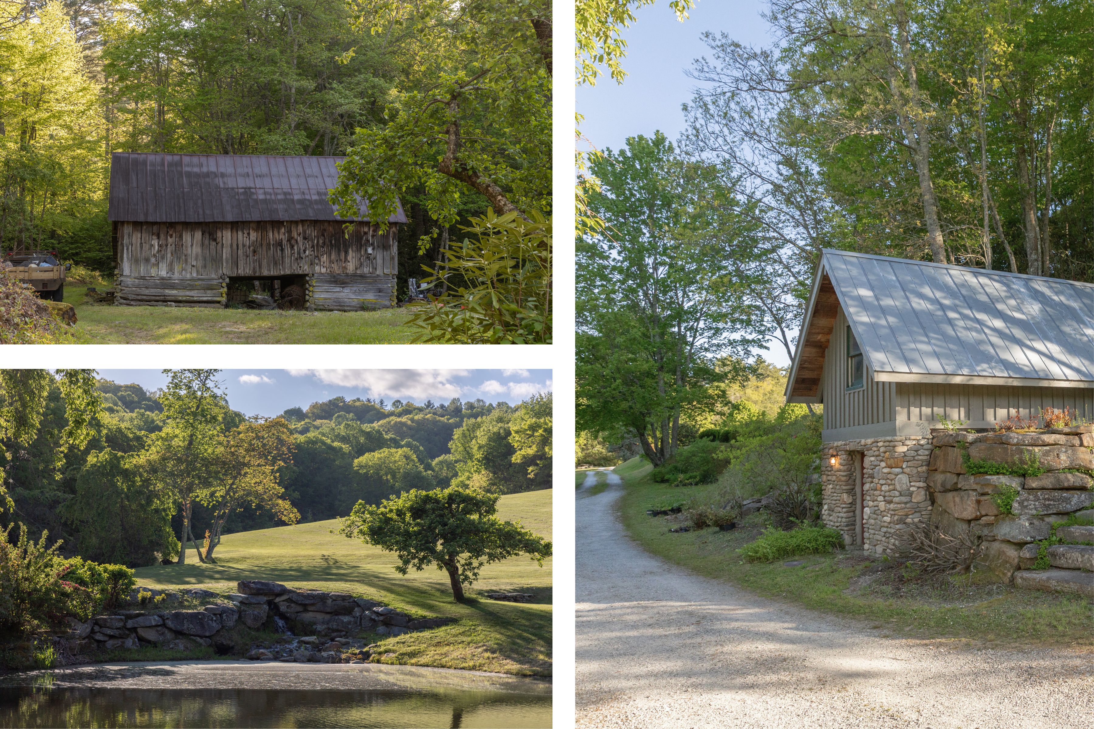 567 Lloyd Hooper Road pond root cellar barn