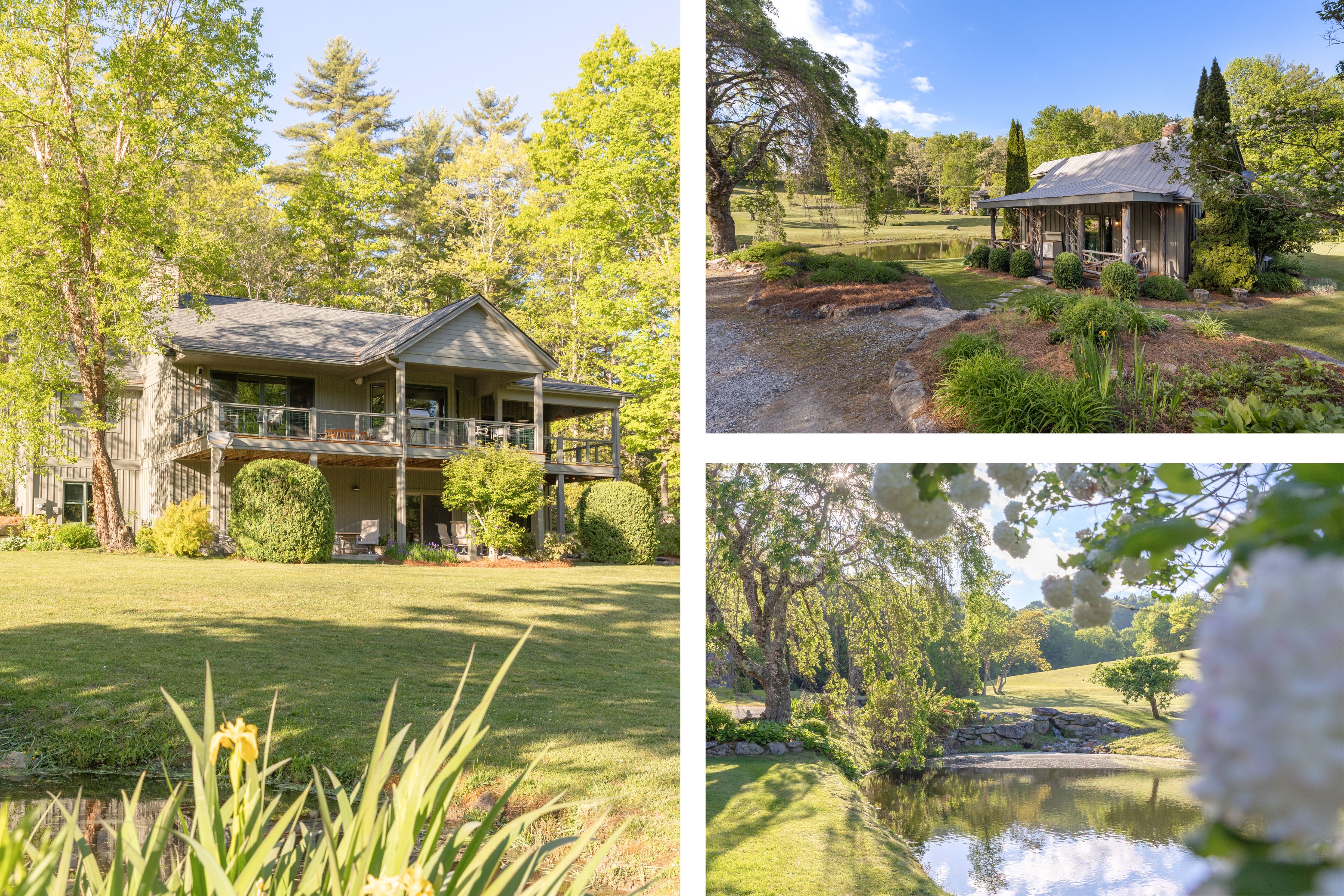 567 Lloyd Hooper Road pond and cottage