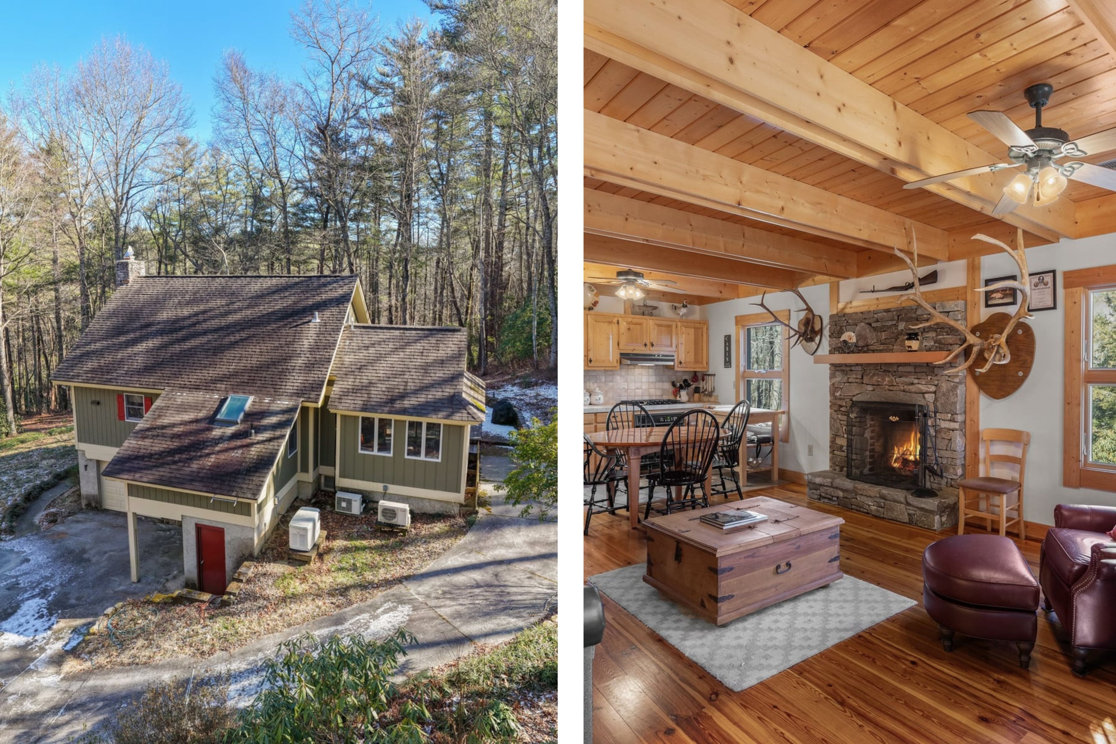 Mountain cottage overview