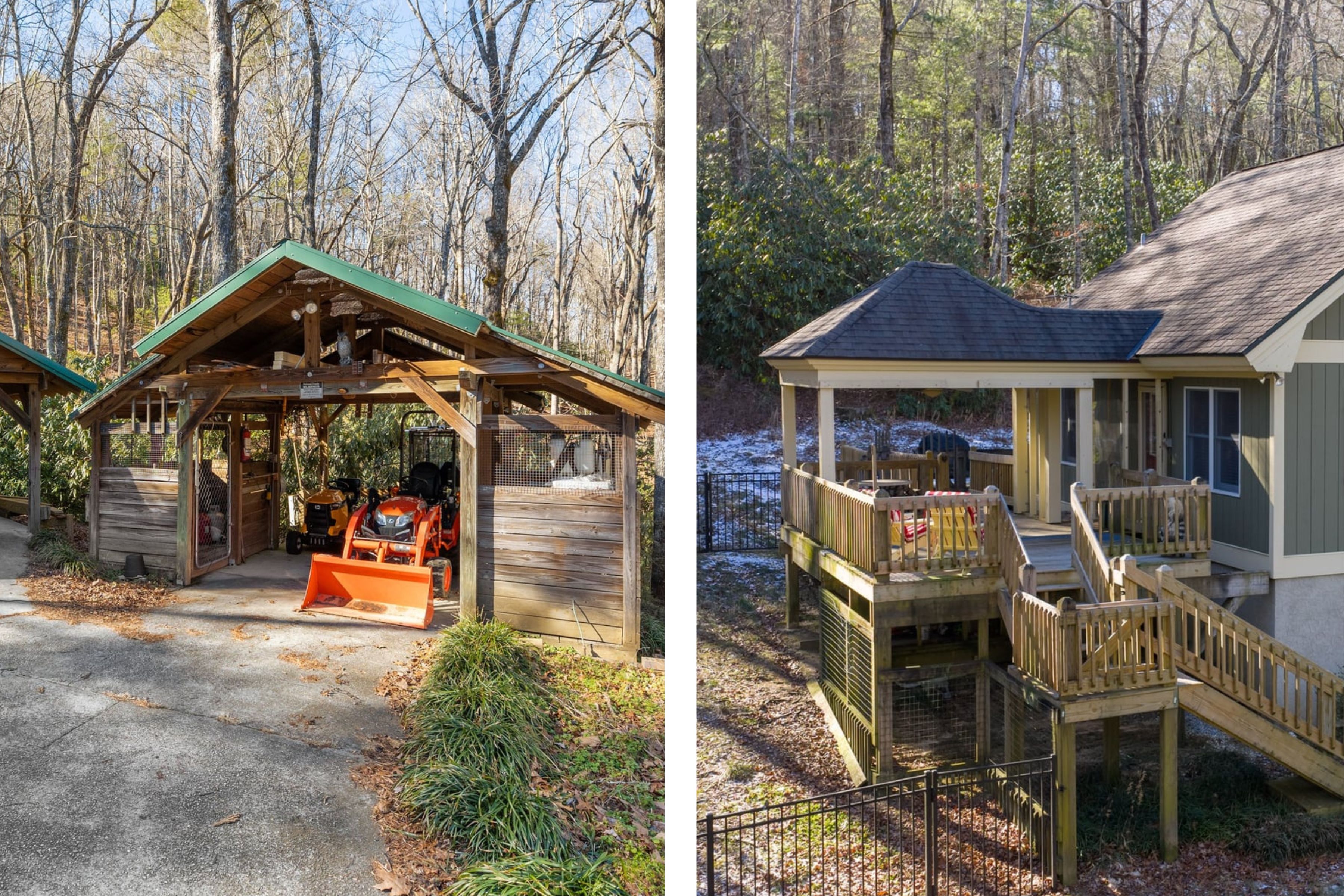 Mountain cottage property land