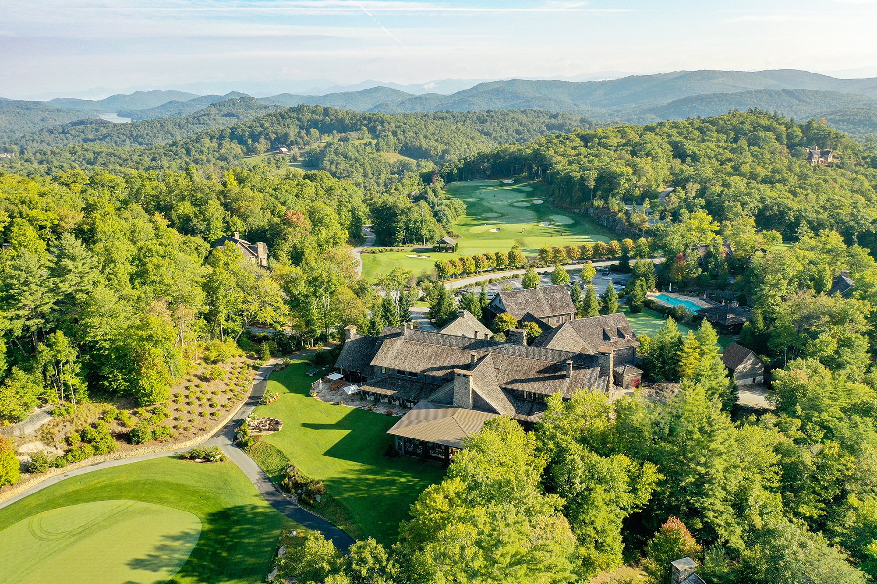Mountaintop Golf & Lake Club aerial view