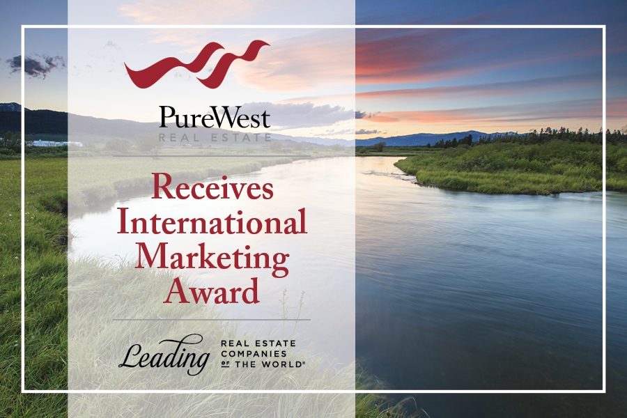 PUREWEST WINS LEADING REAL ESTATE COMPANIES OF THE WORLD MARKETING AWARD