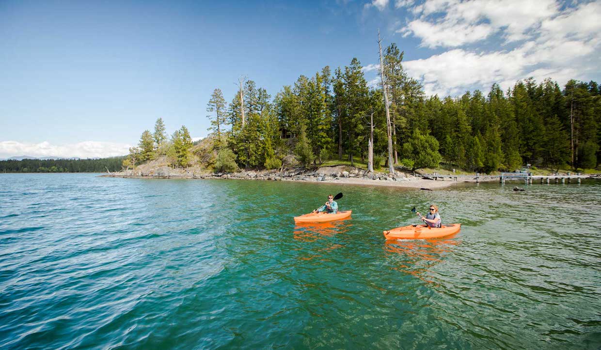 FIND YOUR WAY AROUND FLATHEAD LAKE