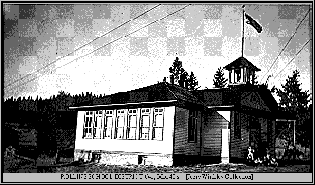 HISTORIC ROLLINS SCHOOLHOUSE SALE