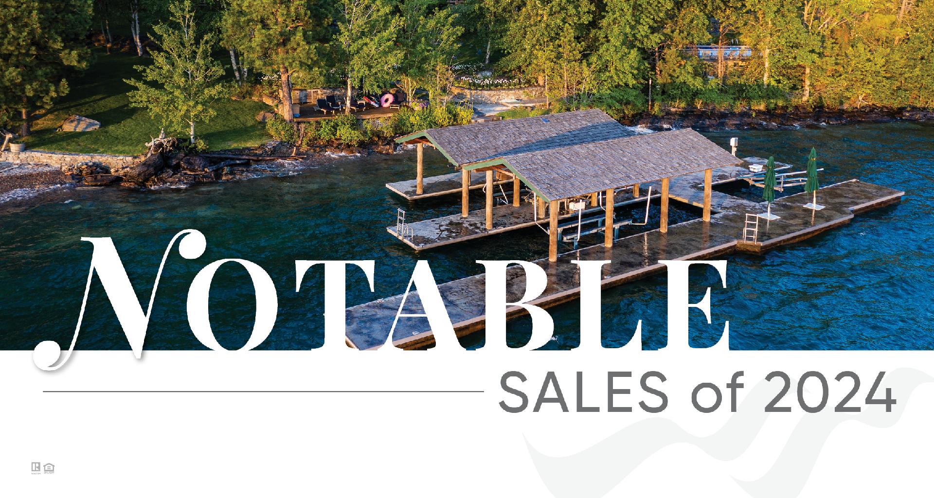 NOTABLE SALES OF 2024