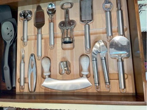 Dalia Tamari utensil drawer