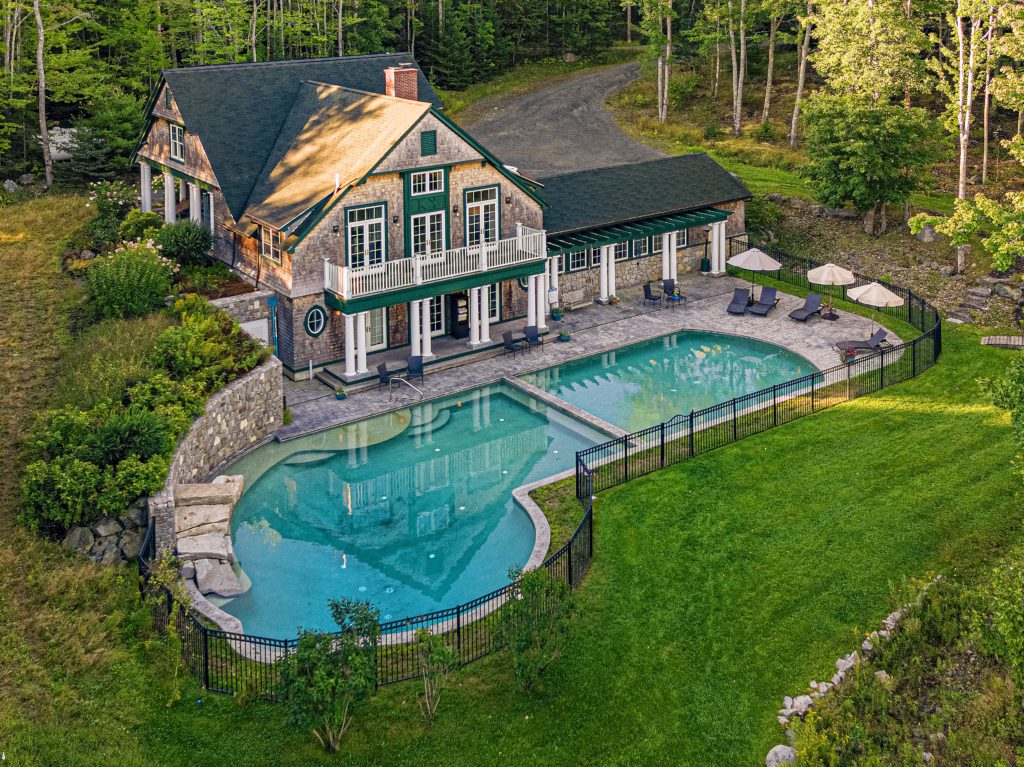homes for athletes. Shore Acres pool