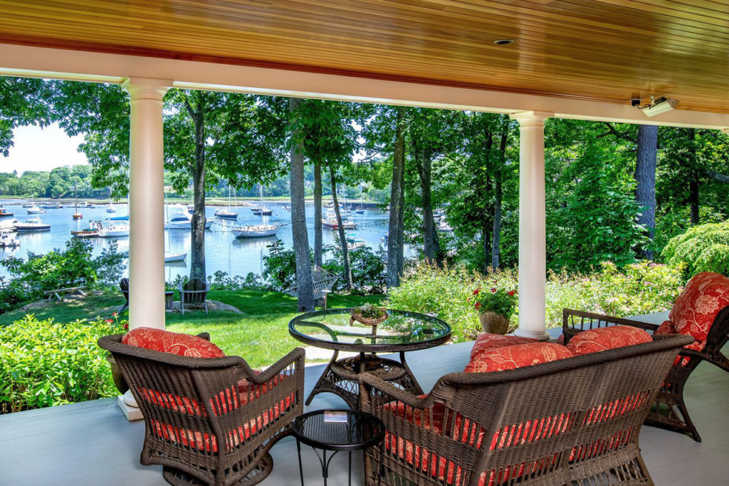 North Shore - 8 Norton's Point, veranda view