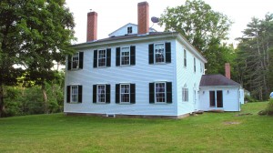 Rear exterior of 101 East St, Petersham, MA