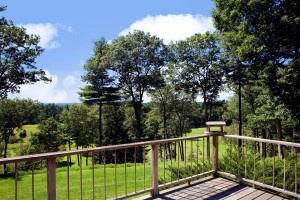 Back Deck Views: 695 Monument Street, Concord, MA