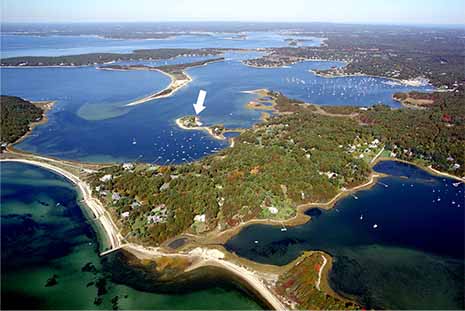 Rocky Island aerial