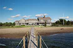 Rocky Island, view of home from dock