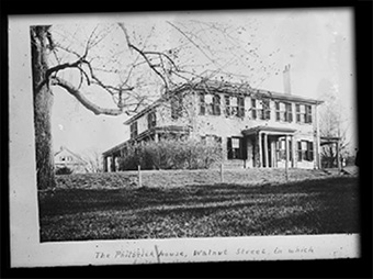Tappan-Philbrick House, Walnut Street, Brookline, MA:
