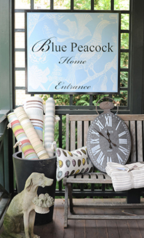 Blue Peacock, home decorating in South Hamilton, MA