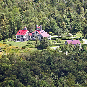 Aerial, High Mowing-Between the Mountains, Newbury, NH NH0406_1N