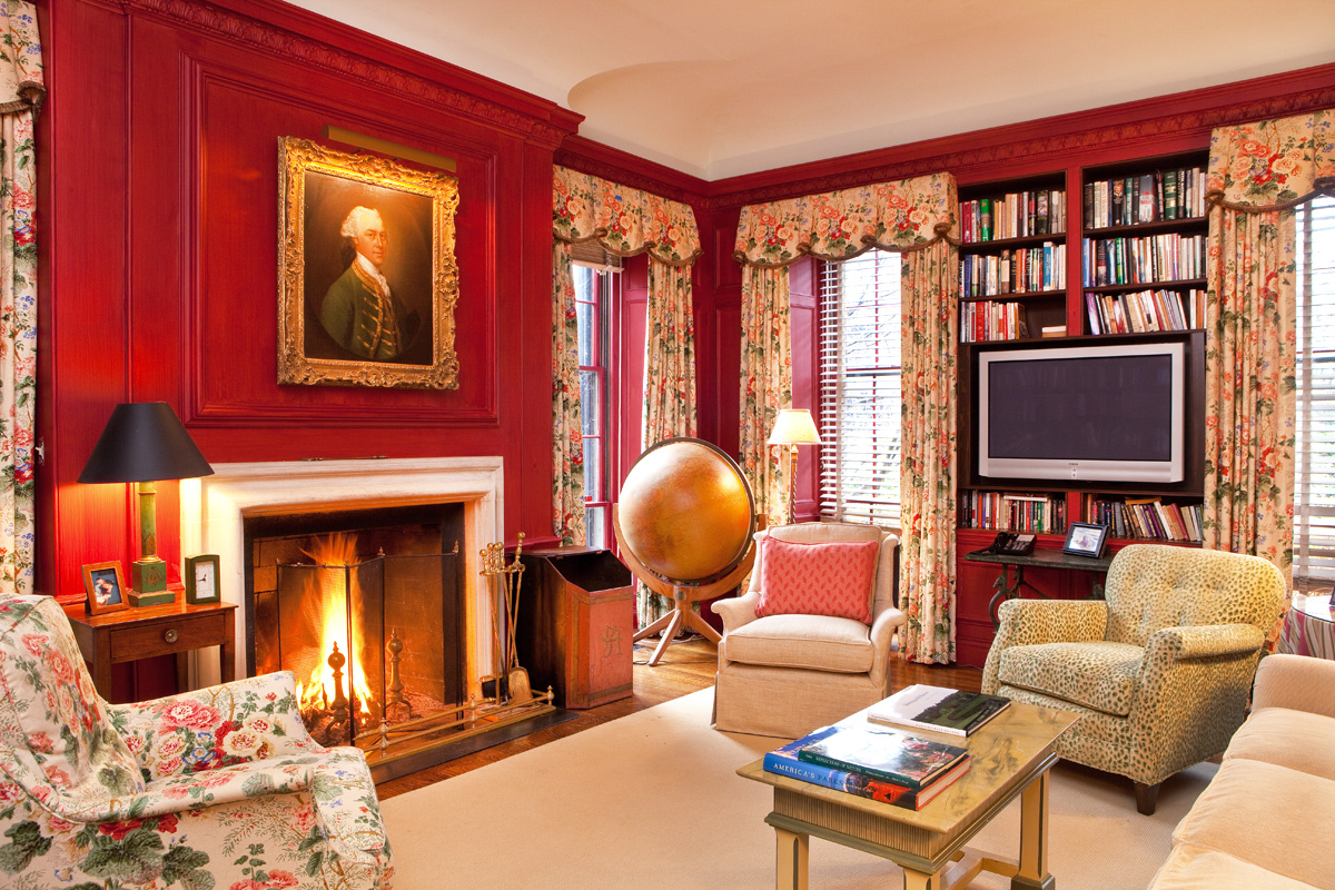 Library: Tappan-Philbrick House, Brookline, MA MA1650_3