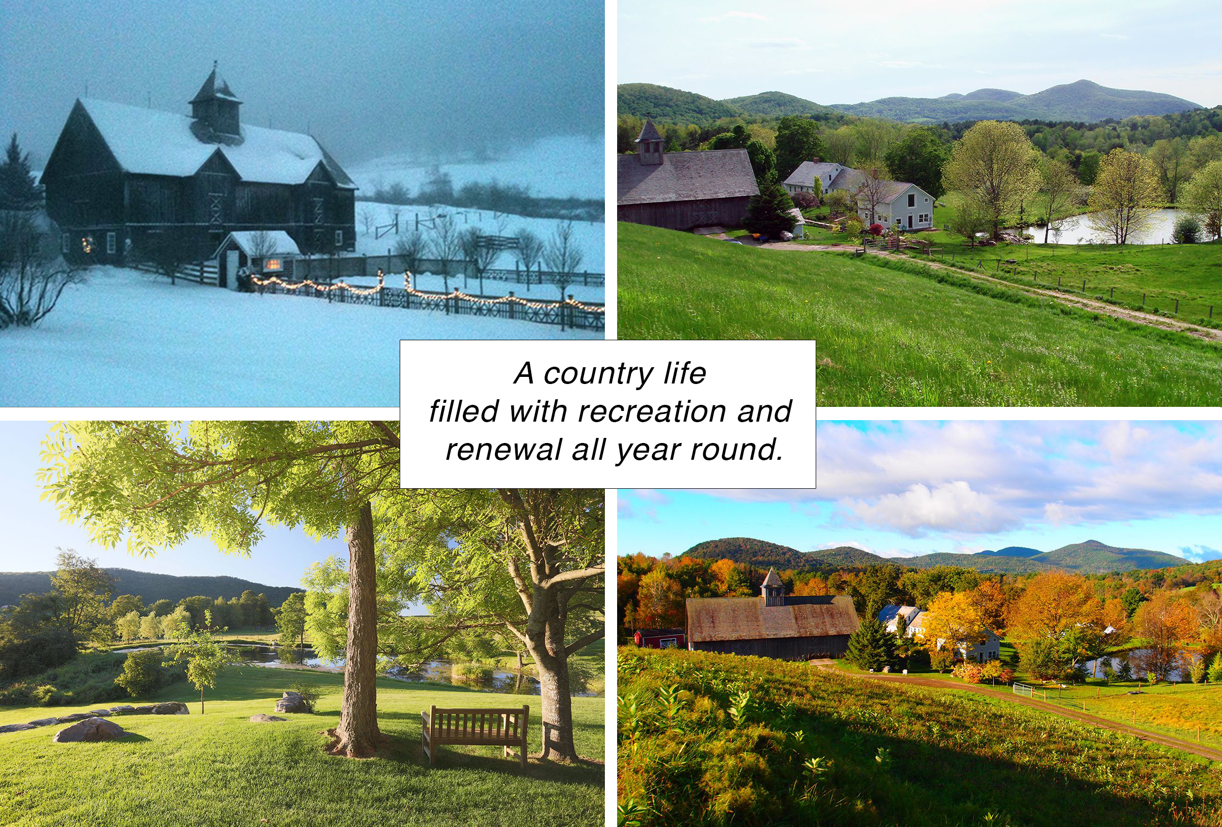 360 degrees privacy protected - 365 days a year! seasons