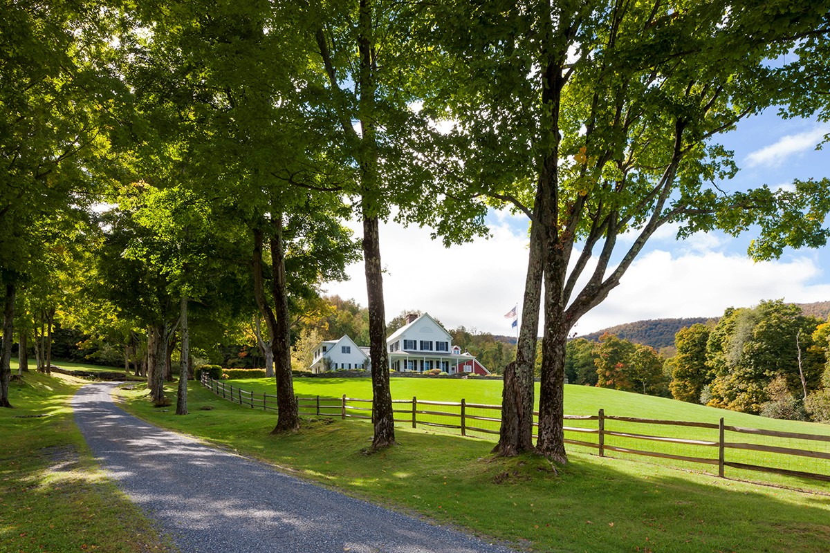 Rogers Farm, Rupert, VT: Sited in a high meadow on 630 acres 1