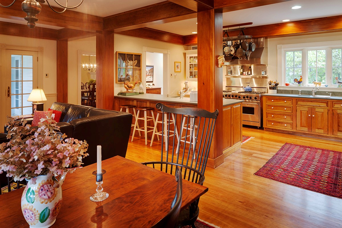 Rogers Farm, Rupert, VT: Open floor plan 1