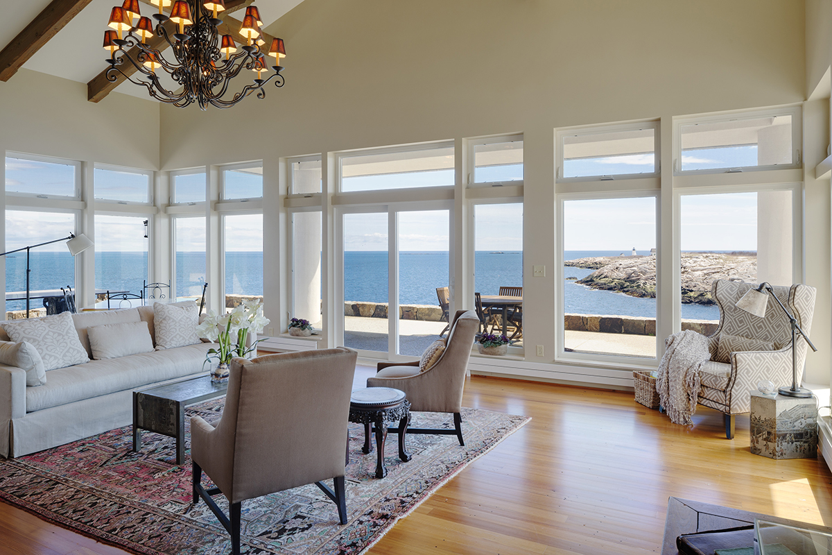 Living Room - Gap Head Road Oceanfront, Rockport, MA MA1752_4