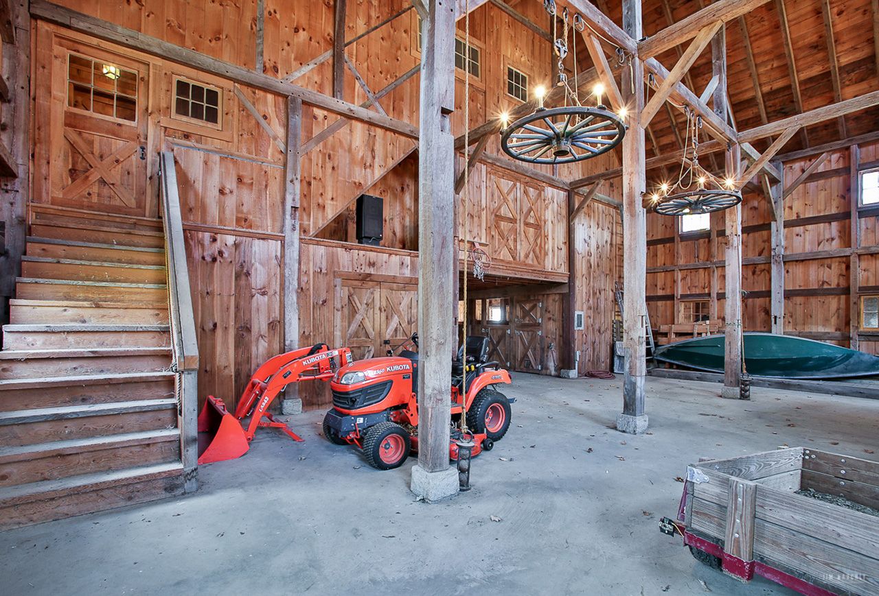Shaker barn entrance - Breeze Hill Farm, Hartland, VT VT0695-20.jpg
