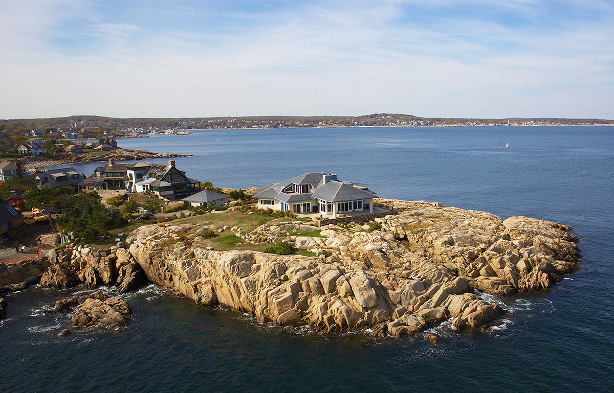 Aerial of 11 Gap Head Road, Rockport, MA MA1752_1
