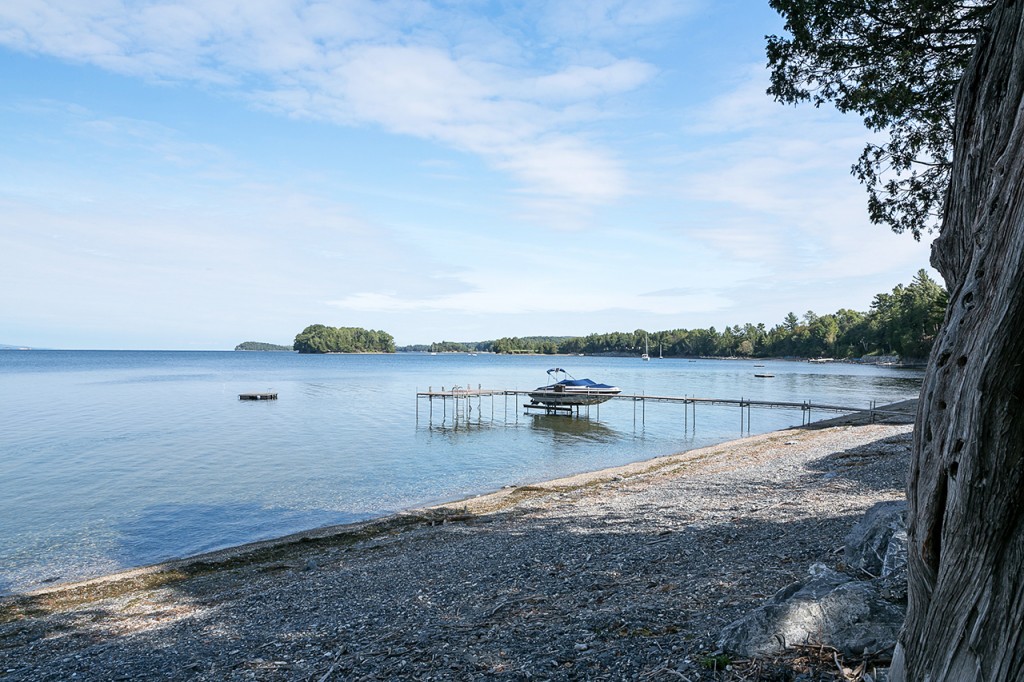 Ordway Shore, Shelburne, VT: magnificient beach VT0692-14