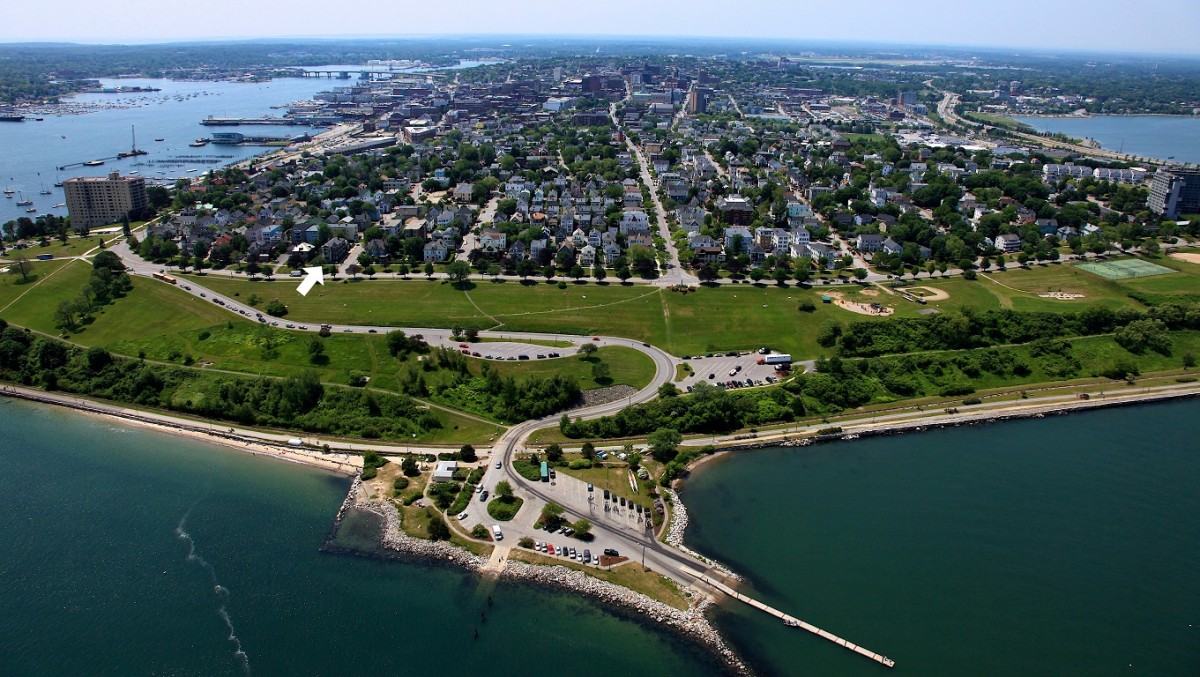130 Eastern Promendate, Portland, ME ME1228_Aerial_Arrow MLS
