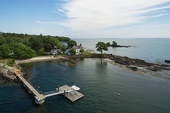 Northeast Point, Camden, ME Private docks