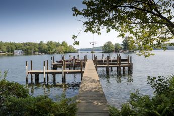 Boulder Lodge, Alton, NH Deep-water docks
