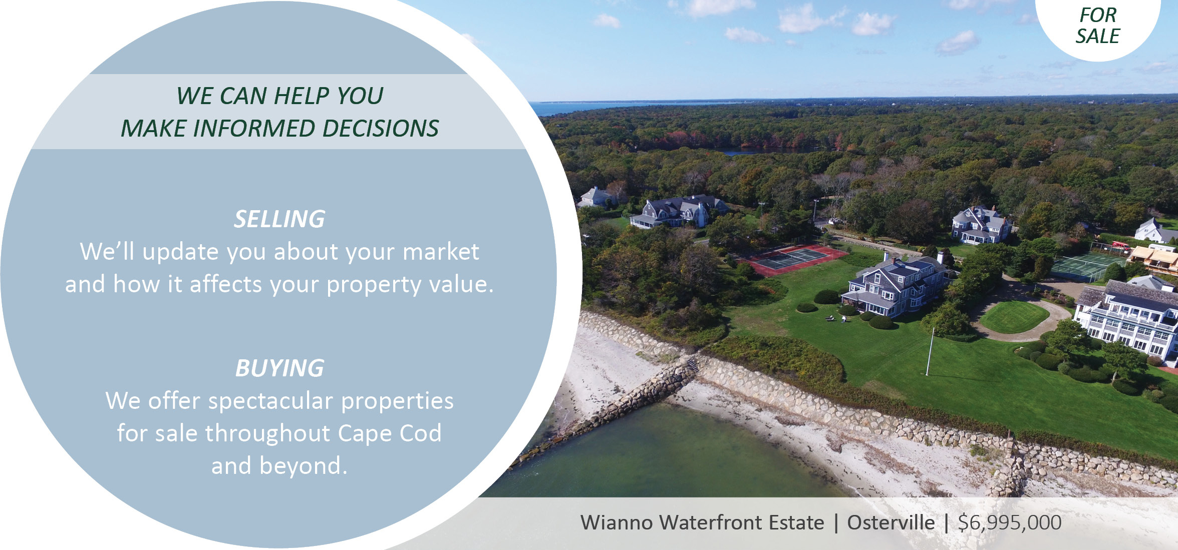 Wianno Waterfront Estate | Osterville | MA Cape Cod Market Watch
