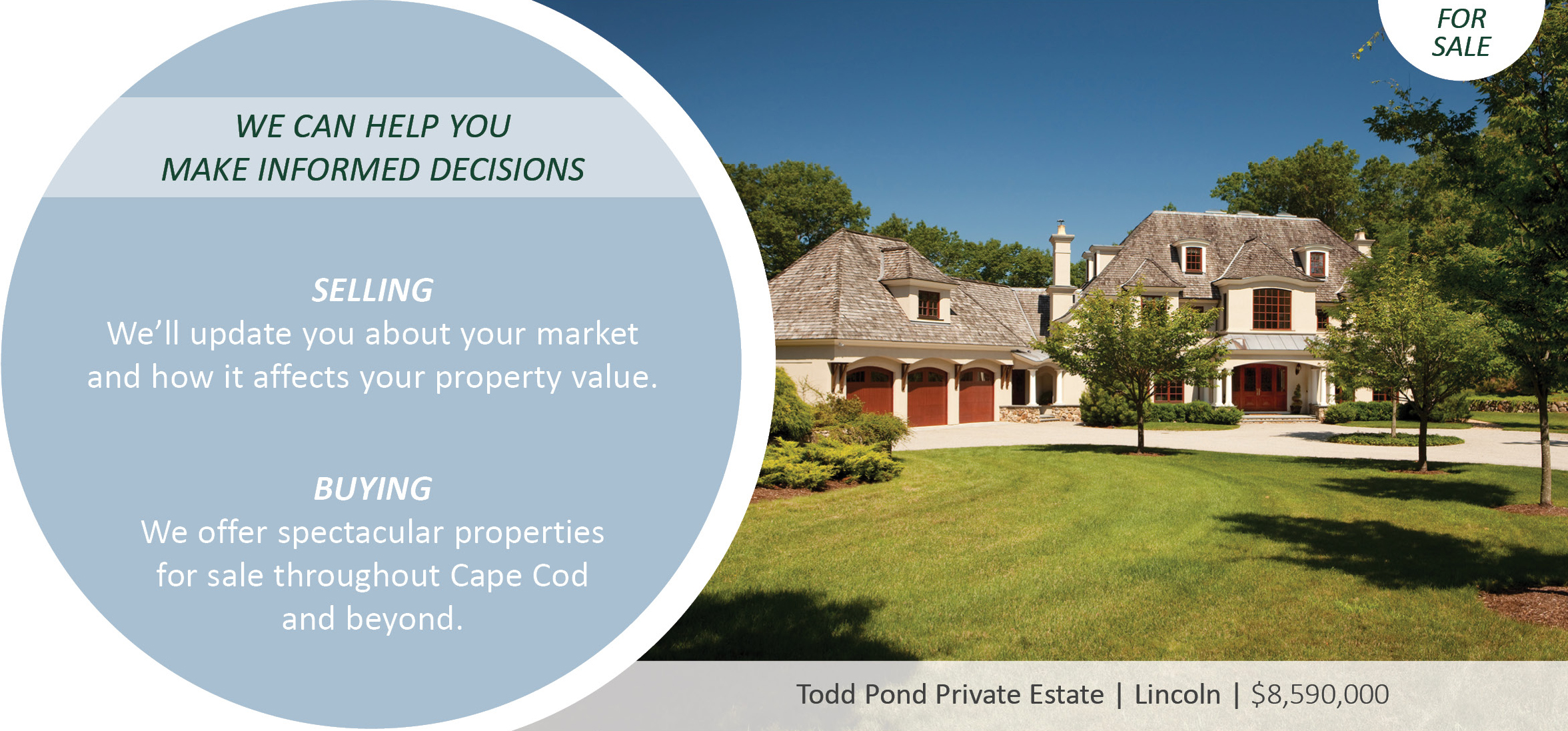 Tod Pond Private Estate | Lincoln | MA