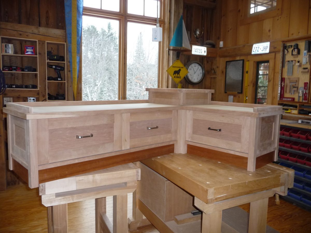 BBF woodworking project Woodworking project at Beaver Brook Farm, VT