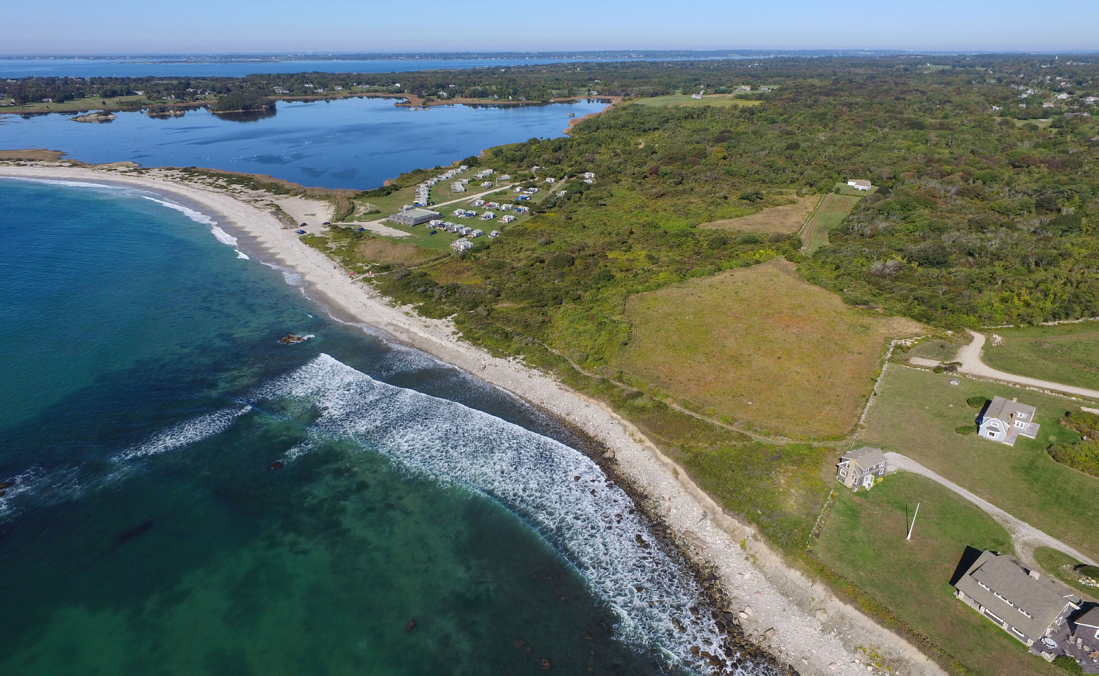 Little Compton: QUAKER HILL FARM WATERFRONT LAND Little Compton Sale