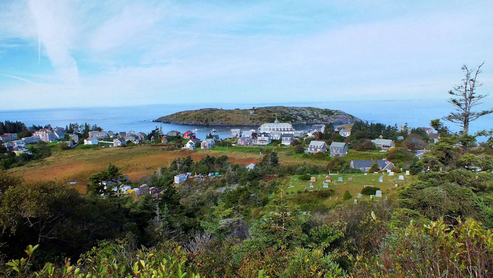 Monhegan Island, Muscongus Bay, Maine Muscongus Bay, Maine. Monhegan Island