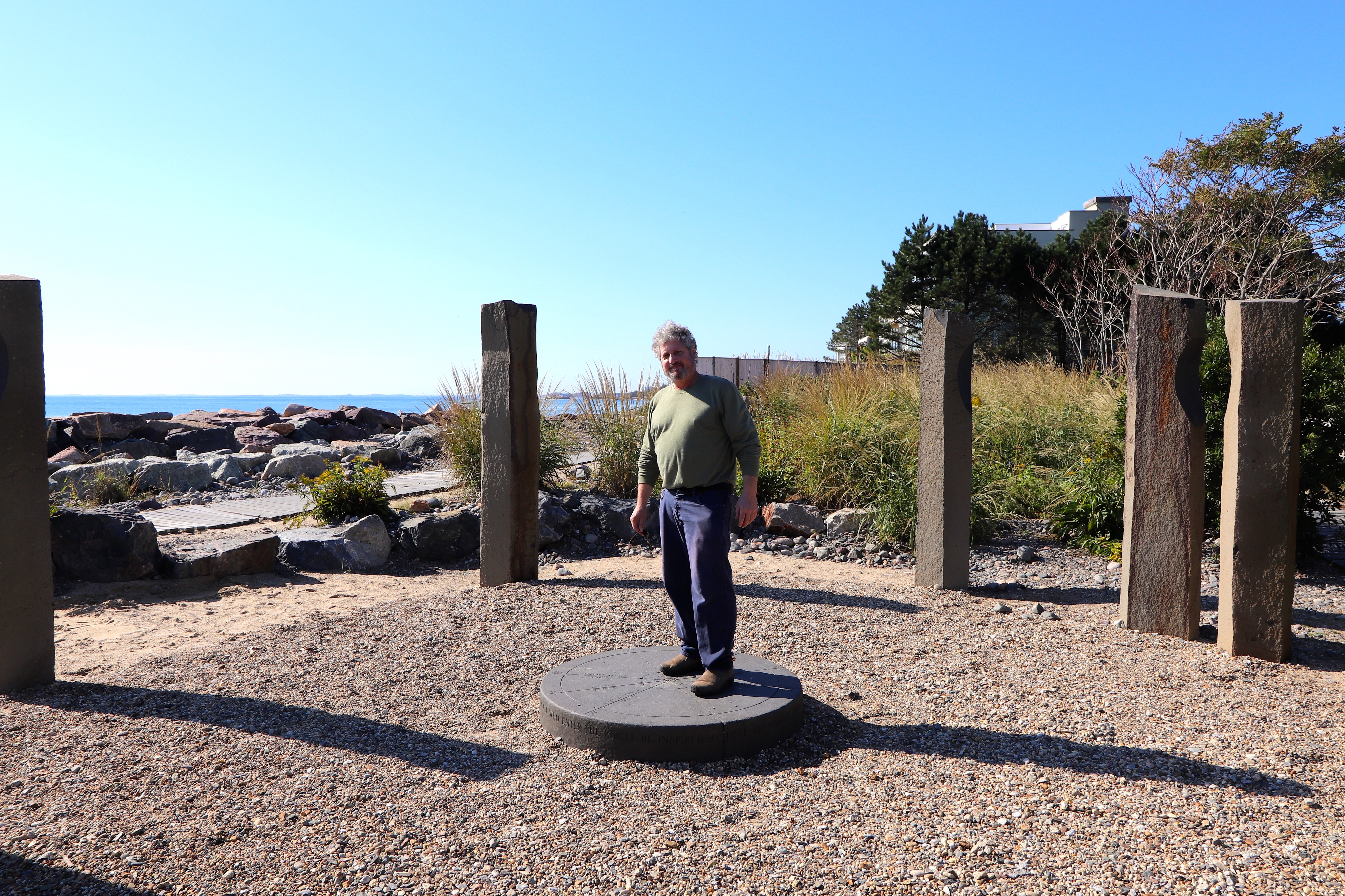 appreciate nature within the 'sun circle' 144 Beach Bluff Ave.