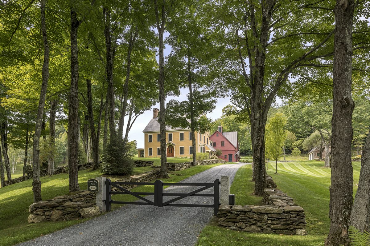 Sheep Run Farm today The Vermont vernacular farmhouse at Sheep Run Farm