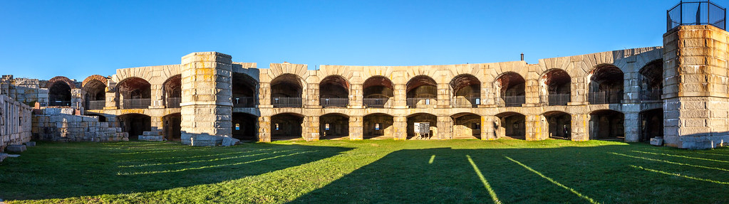Inside Fort Popham 14