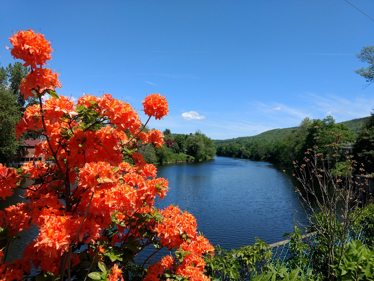 Connecticut River pioneer valley. Connecticut River Photo by R A deLopez